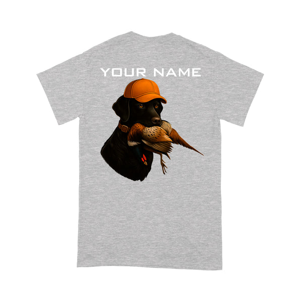 Black Labrador Retriever Pheasant hunting Shirt for Hunter FSD4719 D03