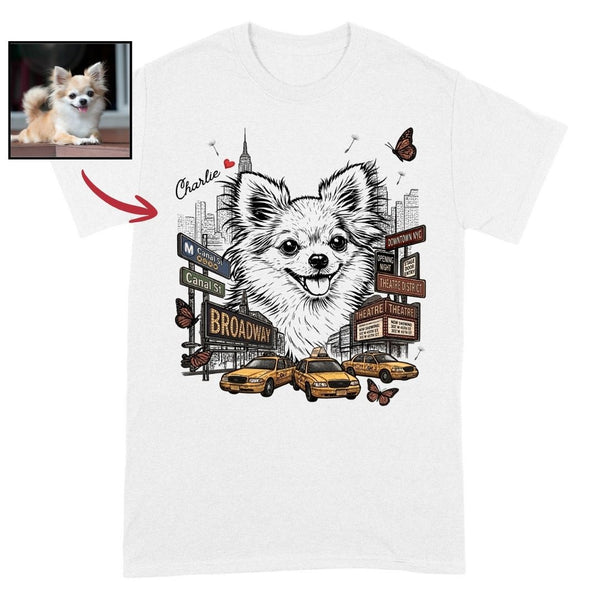 US States Custom Dog Shirt – Personalized Gift for Dog Lovers FSD4830