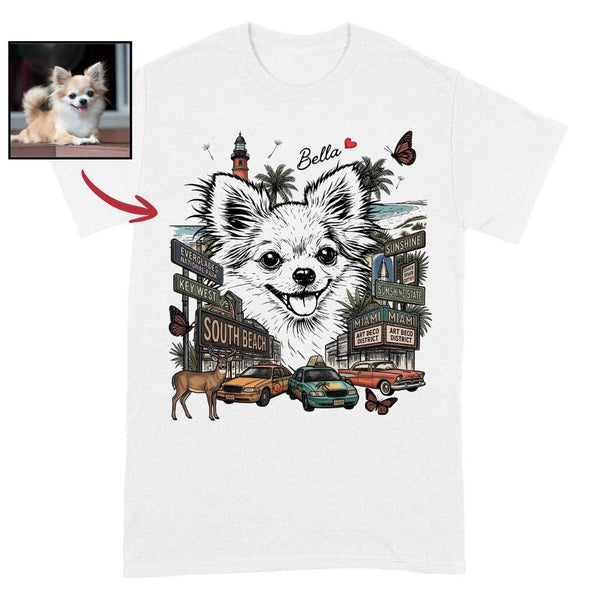 US States Custom Dog Shirt – Personalized Gift for Dog Lovers FSD4830