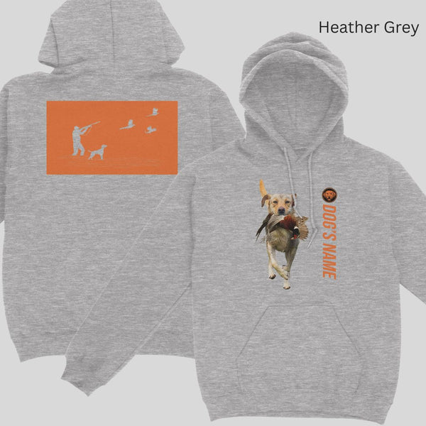 Yellow Labs - Pheasant hunting Dog custom Hoodie Shirt D03 - FSD4693