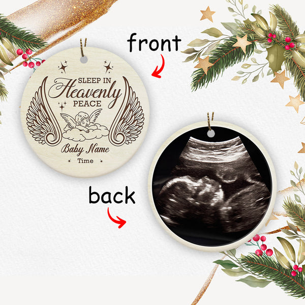Baby Memorial Ornament for Loss Child Miscarriage Ornament Baby Remembrance Gift MB12