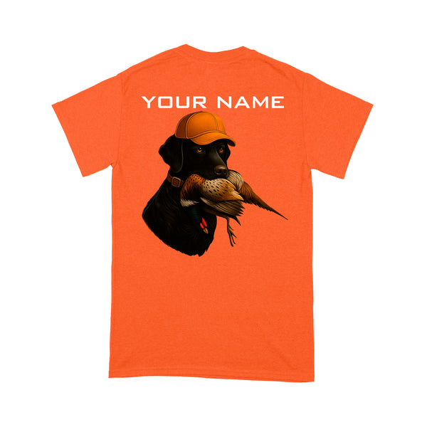 Black Labrador Retriever Pheasant hunting Shirt for Hunter FSD4719 D03