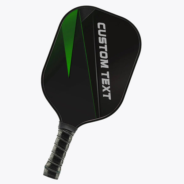 Personalized Black And Green Pickleball Paddle With Names, Pickleball Team Paddle Pickleball Gifts IPHW7245