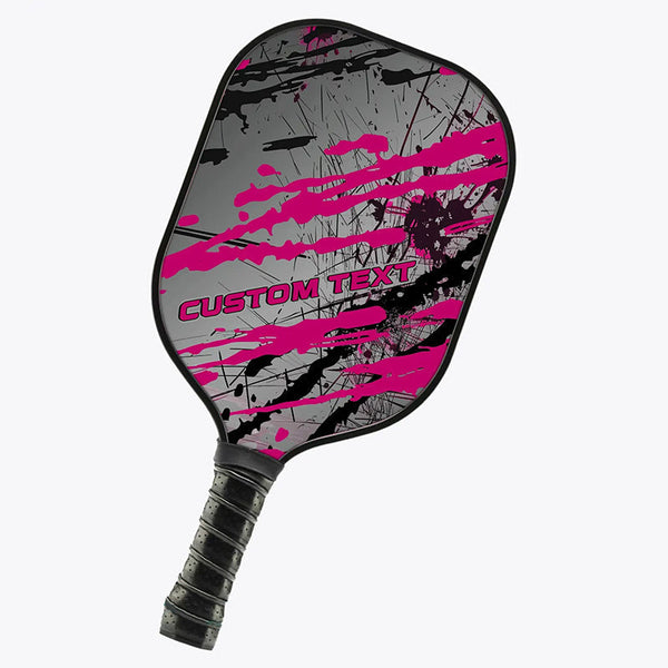 Personalized Pink Pickleball Paddles With Name, Pickleball Tournaments Paddle For Team, Pickleball Gifts IPHW7234
