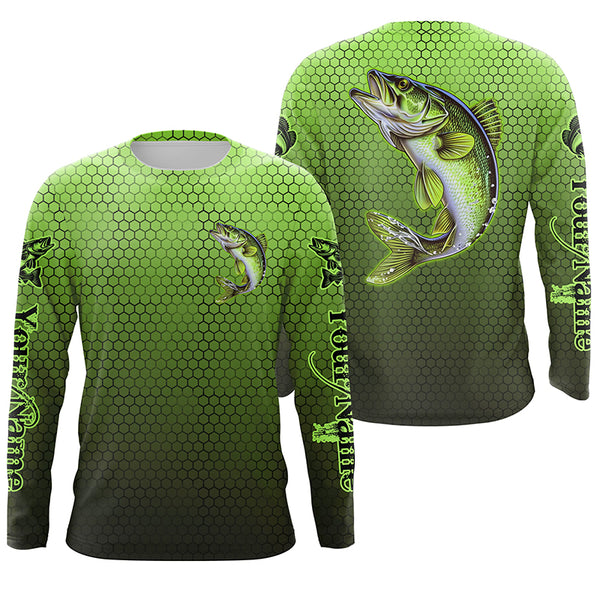 Personalized Walleye Fishing Jerseys, Walleye Tournament Fishing Shirts for men, women and kids fishing gifts IPHW5718