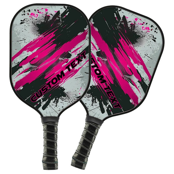 Custom Pink Pickleball Paddle For Men And Women, Pickleball Racket With Names, Personalized Pickleball Gifts IPHW7236