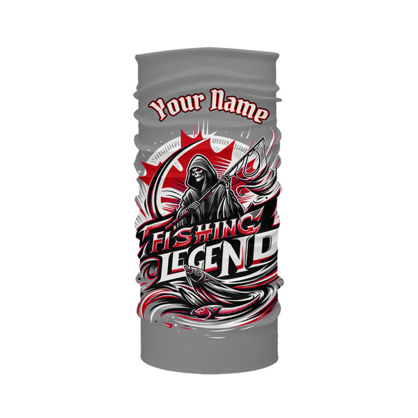 Custom Canadian Flag Fishing Legend Performance Fishing Shirts Fishing Gift For Men, Women And Kid IPHW5547