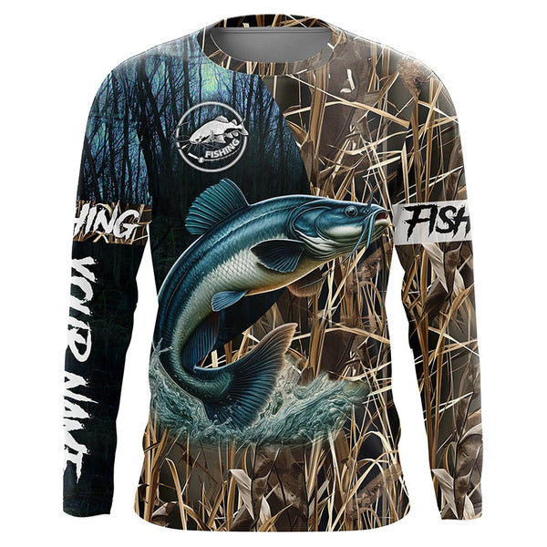Catfish Fishing Customize Name 3D All Over Printed Shirts For Men, women, kid Personalized Fishing Gift NQS285