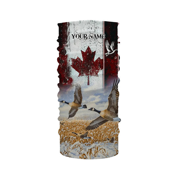 Canada flag Goose hunting Customize 3D All Over Printed Shirts Personalized Waterfowl Hunting gifts NQS851
