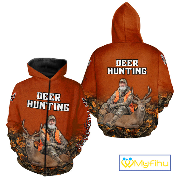 Deer Bow Hunting Camouflage Custom Name Shirt, Personalized Hunting Clothes, Hunting Gifts NBT327