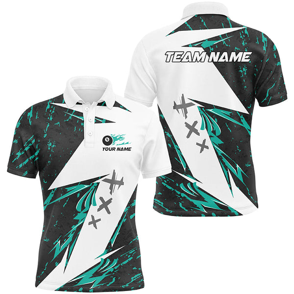 Personalized Multicolor Billiard Sport Shirts Custom Billiard Ball 8 Team Jerseys For Men TDM1764