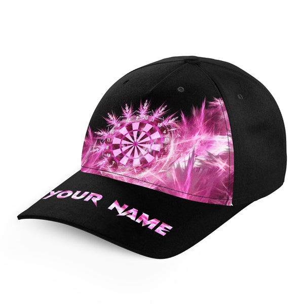 Icy Pink Light Baseball Darts Cap Customized Darts Hat For Darts Player Darts Gifts TDM3182