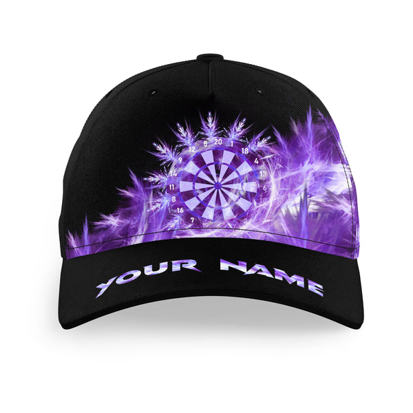 Icy Purple Light Baseball Darts Cap Customized Darts Hat For Darts Player Darts Gifts TDM3183
