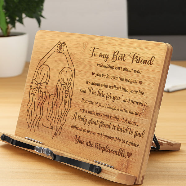 Best Friend Gifts for Women Book Stand Friend Woman Birthday, Christmas Gifts for Friend