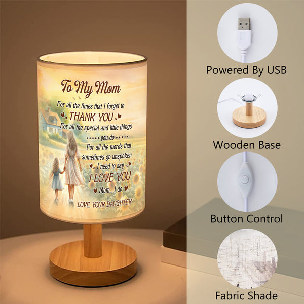 Mom Table Lamp Mom Gifts, Christmas Gifts for Mom from Daughter, Mothers day, Birthday Gifts