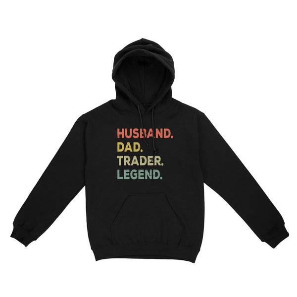 Husband Dad Trader Legend | Funny Stock Trader Shirt Gifts | Day Trading Crypto Bitcoin Shirts NS72 Myfihu