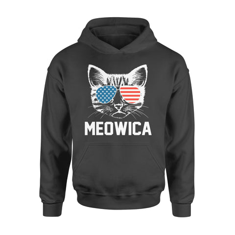 Women's Funny Patriotic USA American Flag - Standard Hoodie