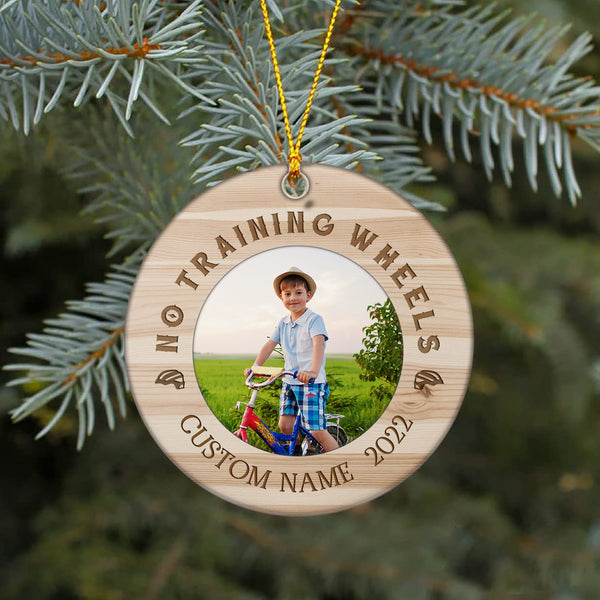 No training wheels ornament boys girls, BMX bike ornament, kids commemorative cycling ornament| ONT86