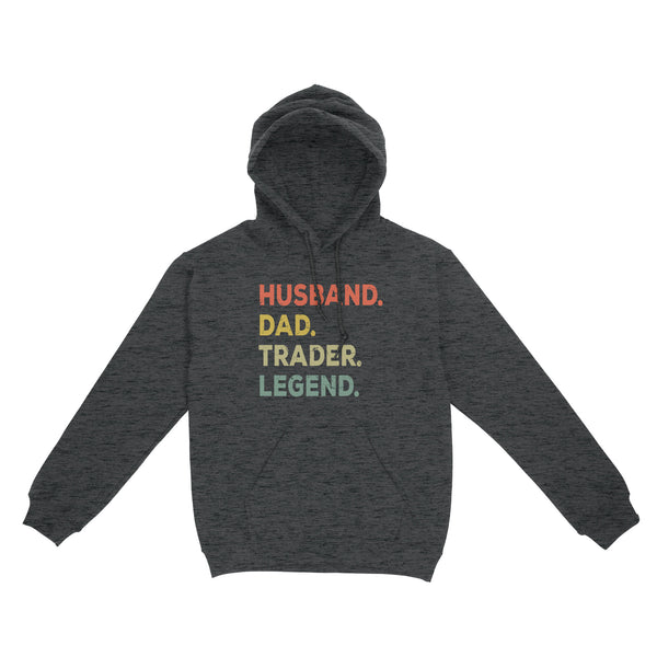 Husband Dad Trader Legend | Funny Stock Trader Shirt Gifts | Day Trading Crypto Bitcoin Shirts NS72 Myfihu