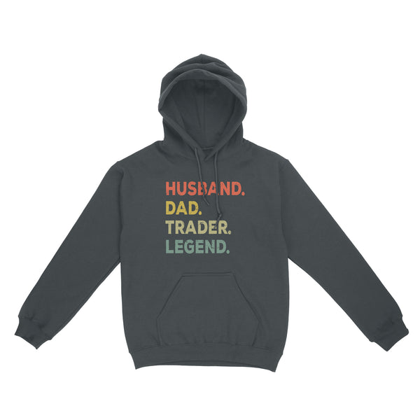 Husband Dad Trader Legend | Funny Stock Trader Shirt Gifts | Day Trading Crypto Bitcoin Shirts NS72 Myfihu