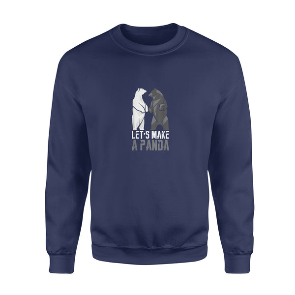 Let's Make A Panda - Standard Crew Neck Sweatshirt