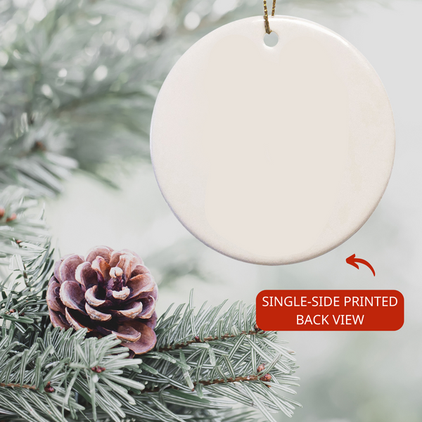 Personalized memorial ornament Butterfly I'm Always with You, Christmas in Heaven sympathy gift NOM243