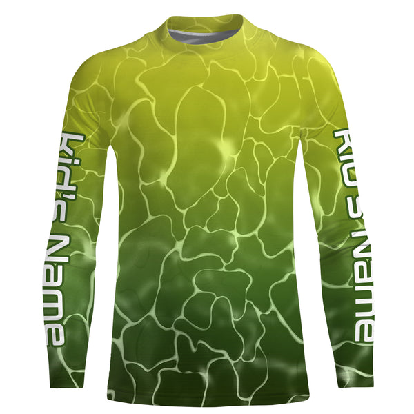Largemouth Bass Fish skin Custom Long sleeve performance Fishing shirts, Bass Fishing jerseys IPHW3038