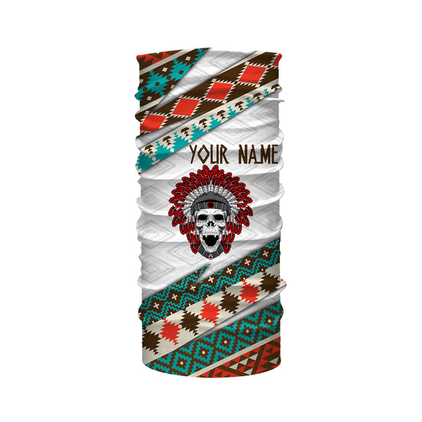 Custom Skull Native American Pattern 3D Shirt - Indigenous Americans Culture Clothing Personalized Gifts - IPHW1741