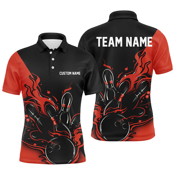 Personalized Bowling Strike Shirts For Bowling Team, Multi-Color Striking Bowling Team Jerseys For Men, Women IPHW5936