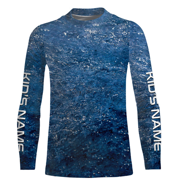 Ice camo Ice Fishing Shirts, Personalized Ice Fishing Clothing for men, women and kids IPHW3509