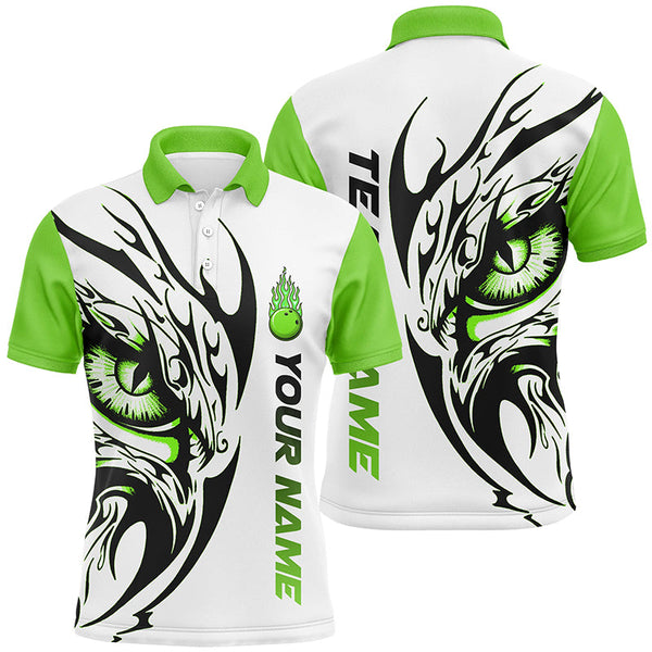 Custom Dragon Eye Tattoo Bowling Team Shirts For Men, Women And Kid, Bowler Outfit IPHW5861