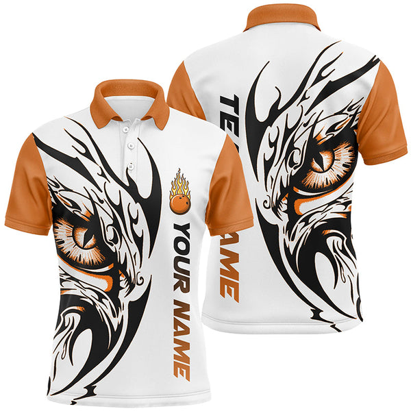 Custom Dragon Eye Tattoo Bowling Team Shirts For Men, Women And Kid, Bowler Outfit IPHW5861