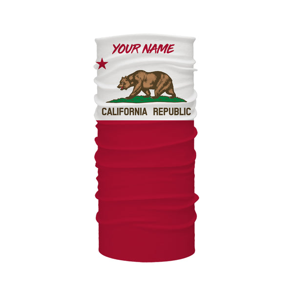 California Flag Shirts Custom UV Long Sleeve Performance Shirts - Personalized California Clothing - IPHW1806