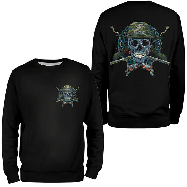 Fish skull reaper fishing Shirts, Fishing Gift for fisherman NQS4617