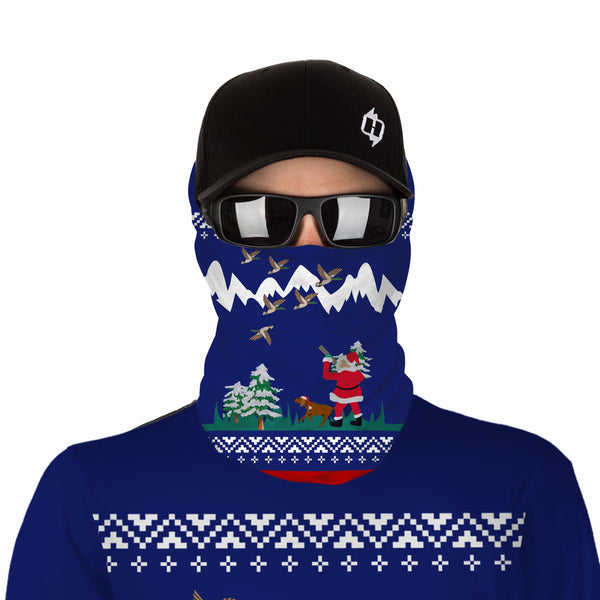 Duck hunter Santa funny ugly christmas sweatshirt full print shirts - Christmas gift For Adult and kid NQS1018