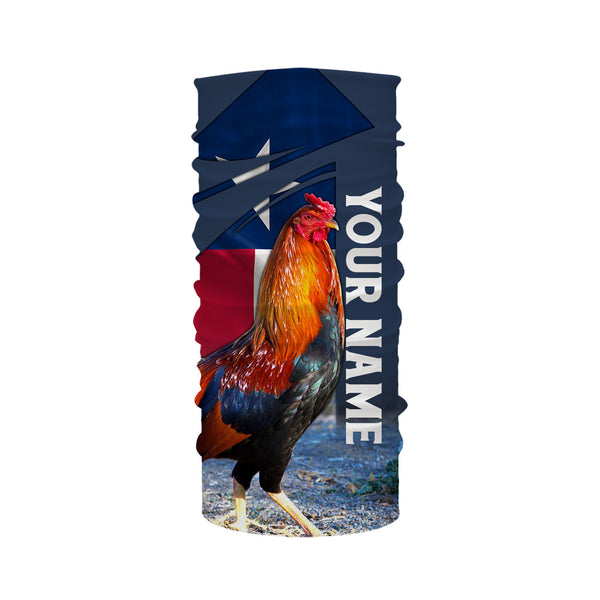 Rooster Texas Flag Custom Name 3D All Over Printed Shirts, Hoodie - Rooster Lovers Gifts Idea FSD2613
