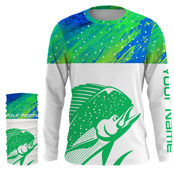 Mahi Mahi fishing UV Protection Shirts, personalized performance Fishing Shirts TTS0065