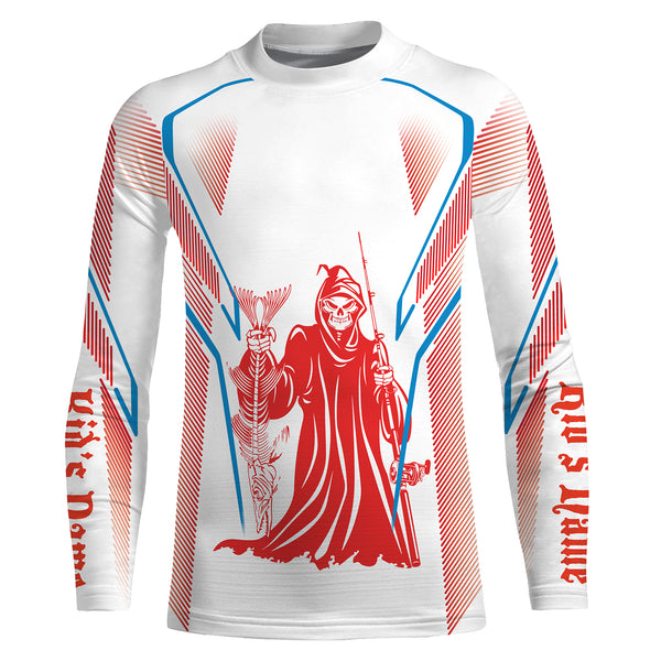 Fish Reaper Custom UV Long Sleeve Fishing Shirts Fish Reaper performance fishing shirts TTS0072