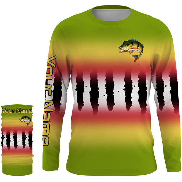 Peacock Bass fishing UV Protection Shirts, personalized performance Fishing Shirts TTS0083