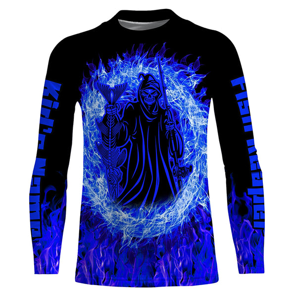 Fish reaper Custom Long Sleeve performance Fishing Shirts, Fishing jerseys TTS0691