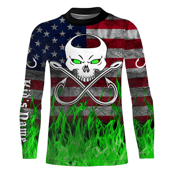 Fish reaper Custom Long Sleeve performance Fishing Shirts, Fishing jerseys TTS0664