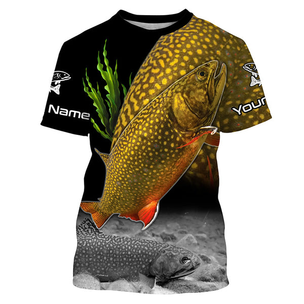 Brook Trout Fishing Freshwater Fish Long Sleeve Fishing Shirts, Fishing jerseys TTS0661