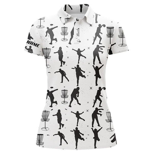 Disc Golfers Seamless Womens Disc Golf Polo Shirts Custom Disc Golf Tops For Women Golf Gifts LDT1345