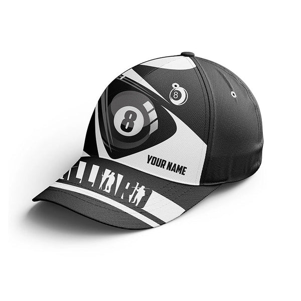 3D Billiards Custom Hat For Pool Hall Sport Lover Team Player, Personalized Top Hat Billiards VHM0260