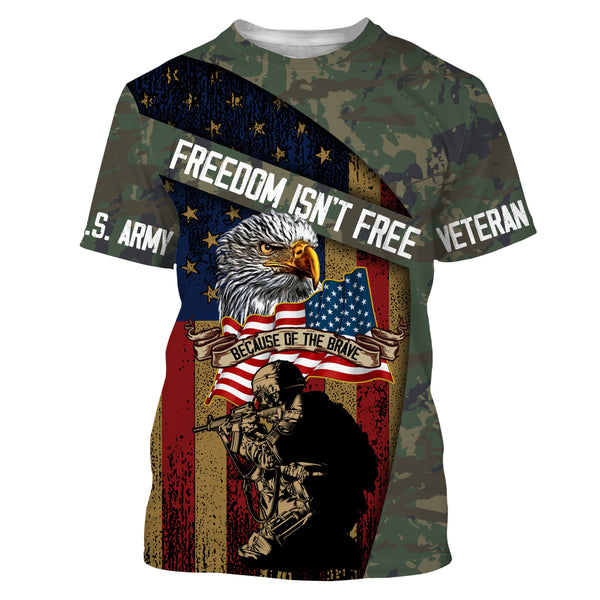 Freedom Isn't Free 3D Hoodie US Army Veteran Memorial Day Shirt Remembrance Soldier Honor| NMD06