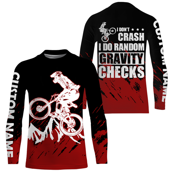Personalized Mountain Bike Jersey, MTB Jersey All Over Print Shirt for Cyclist Bike Rider JTS432