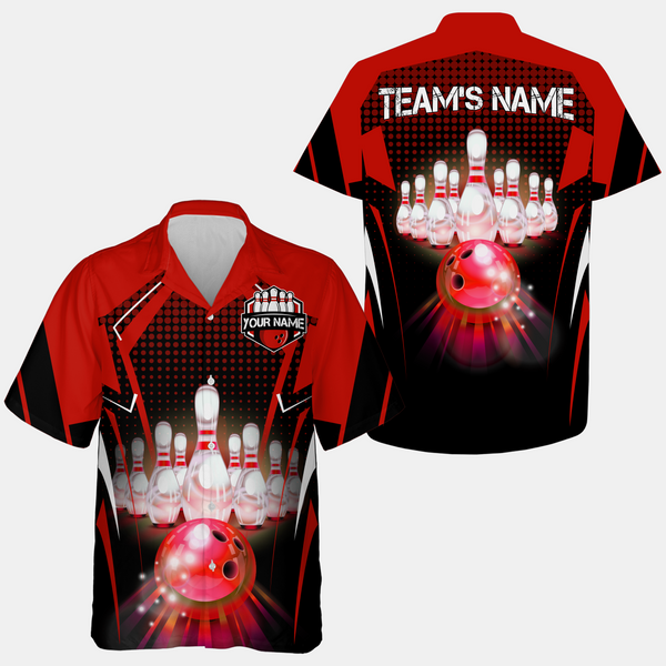 Custom Bowling Shirts Hawaii Bowling Team Jersey QZT59-1