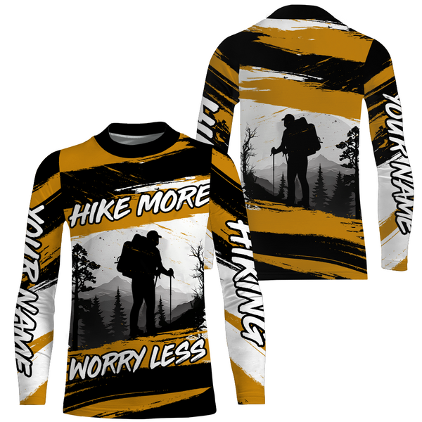 Hiking Shirt For Men Women Upf30+ Orange Hiking Shirts Short & Long Sleeved Clothes HM14