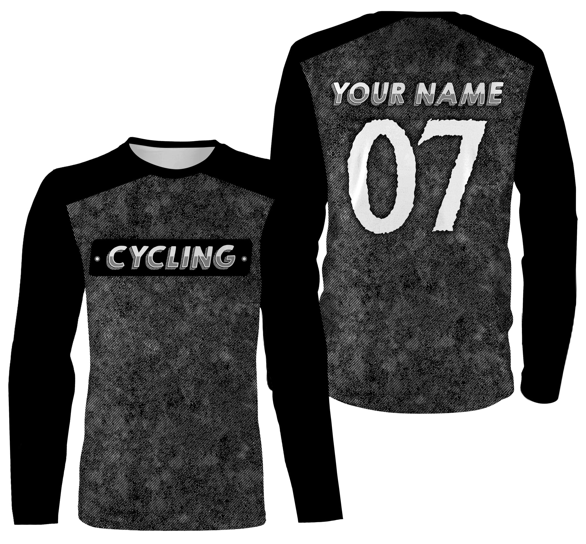 Personalized Cycling Jersey - MTB Jersey Mountain Biking Shirt for Cyclist Bike Rider JTS418
