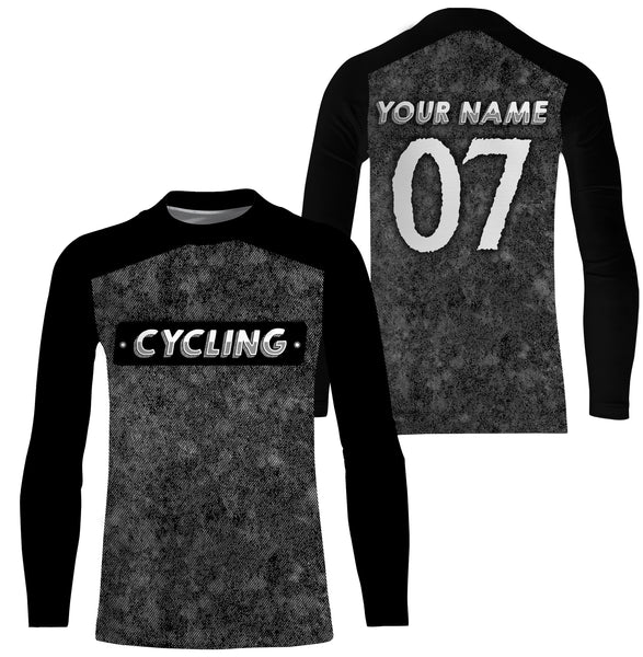 Personalized Cycling Jersey - MTB Jersey Mountain Biking Shirt for Cyclist Bike Rider JTS418